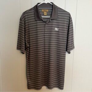 Gold tri mountain‎ polo size M